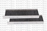Kraftvoll 06040257 Polen Filtresi 3008 5008 09-Partner II Tepee 08-Expert 16-C4 Picasso 08-DS5 11-Berlingo 08-Jumpy 16-Karbonlu 6447.XF