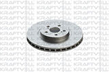 Kraftvoll 07040224 Ön Fren Diski (Aynası) Havalı Toyota Avensis D4D 2003-2008 (295x5) (Merkezleme Capı 55) 4351205070