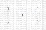 Kraftvoll 08060024 Klima Radyatörü Honda Accord 2013- 80110T2FA01