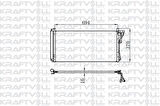 Kraftvoll 08060046 Klima Radyatörü (Kondanser) Kia Ceed Pro Ceed 2007-2012 Hyundai I30 2007-2012 (587x391x16) 976062H000