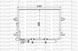 Kraftvoll 08060074 Klima Radyatörü C219 04-10 W211 02-08 S211 03-08 A2115001154