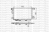 Kraftvoll 08060077 Klima Radyatörü W203 02-07 Cl203 02-08 S203 03-07 C209 02-09 A209 03-9 A2035000854