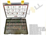 Kraftvoll 19013086 O-Ring Spesyal Set 12 Farklı İkili O-Ring 52 Adet 