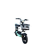 KAROVAL KITTY YEŞİL ELEKTRİKLİ BİSİKLET