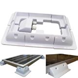 Karavan Güneş Paneli - Solar - 7 parça Montaj Seti aparatları -