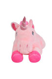 Peluş Melek At Oyuncak 50 Cm Pembe 