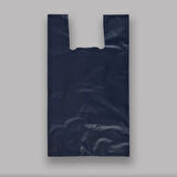 5 Kg Siyah Büyük Boy Atlet Poşet 35x65 Cm | Kalın Ve Dayanıklı Taşıma Poşeti