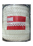 Çamaşır Lastiği Dantelli 1 Cm 75 Metre 1 Top Ekru