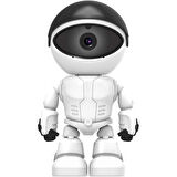 Leyloş Robot Görünümlü Wi-fi Bebek Kamerası