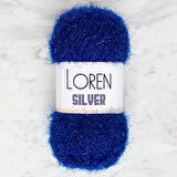 Loren Silver Saks Mavisi El Örgü İpi - Rs0004 - 34092