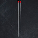 Addı Kalpli 3.5mm 40cm Klasik Alüminyum Örgü Şişi