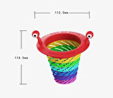Leyloş Renkli 6 Kademeli Lavabo Süzgeci