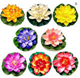 Leyloş Dekoratif Yapay Lotus Çiçeği