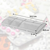 Buffer® Haftalık 7 Bölmeli İlaç Saklama Ve Hatırlatma Kutusu