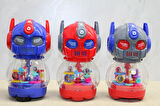 Leyloş Dans Eden Işıklı Robot Kumbara