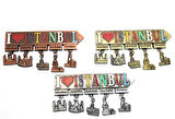 Leyloş İstanbul Temalı Metal Magnet Model 7