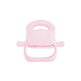 Leyloş Pembe Bebek Silikon Diş Kaşıyıcı