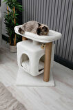 Yıkanabilir Kedi Tırmalama Ve Oyun Evi - Sofya Antras