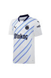 PUMA FENERBAHÇE 77536802 FSK AWAY JERSEY WHITE DUSTY BLUE DEPLASMAN FORMASI