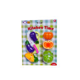 Kesilen Sebze Meyve Seti Kesme Tahtalı 10 Parça