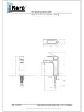 KARE SMART LAVABO BATARYASI