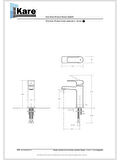 KARE SMART LAVABO BATARYASI