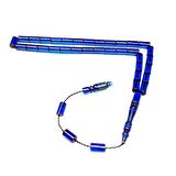 Kesme Model Usta İşi Sistemli 6-10mm Ateş Kehribar Tesbih