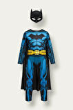 Batman Kassız Çocuk Kostümü - Mavi