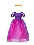 Rapunzel Kız Çocuk Kostümü