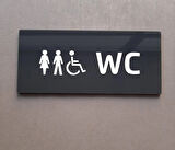 Klasik Seri Wc Yönlendirme Tabelası