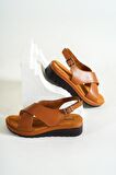 Kasey Çapraz Detaylı Comfort Sandalet