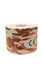 5 M X 5 Cm Kinezyo Sporcu Bandı Ağrı Bandı Pembe Camo KT-012