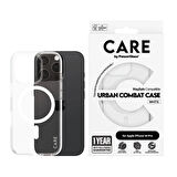 PanzerGlass Care by iPhone 16 Pro Flagship Urban Combat MagSafe Şeffaf Kılıf