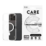 PanzerGlass Care by iPhone 16 Pro Max Flagship Urban Combat MagSafe Şeffaf Kılıf