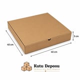 40x40x5 cm Börek ve Çerçeve Kutusu