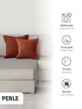 Perle Home Daily Series Tarçın Rengi Kırlent Yastık Kılıfı
