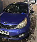Kia Rio Sinyalli Yarasa Ayna Kapağı Piano Black 2012 - 2016