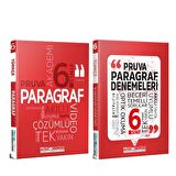 Pruva Akademi 6.Sınıf Paragraf Soru Bankası ve Deneme Seti 2 Kitap
