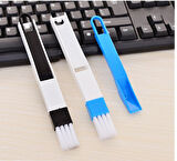 Klavye ve Pencere Oluğu Temizleme Fırçası Mini Kürekli