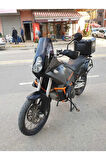 KTM 990 Yuki Adventure Siperlik Ön Cam 2015 2018 Model 52cm Siyah Renkli 4mm