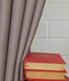 Massarelli Fon Perde Keten Vizon 1-3 Sık Pile  