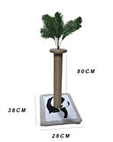 Kedi Tırmala Tahtası Lazer Kesim Ahşap Resimli5