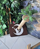 Kedi Tırmala Tahtası Lazer Kesim Ahşap Resimli9