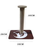 Kedi Tırmala Tahtası Lazer Kesim Ahşap Resimli9