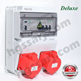 hgsşarj ''CLASSIC'' Elektrikli Araç Kombinasyon Kutusu, 5x32A + 5x32A + 1x16A - 5 Yıl Garanti