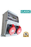 Elektrikli Araç Kombinasyon Kutusu ''CLASSIC'' 5x32A + 5x32A + 1x16A V i k o / P a n a s o n i c