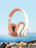 P102 Kulak Üstü RGB Işıklı Gürültü Engelleme Sürükleyici 5.3 Bluetooth uyumlu Müzik Deneyimi