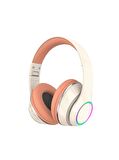 P102 Kulak Üstü RGB Işıklı Gürültü Engelleme Sürükleyici 5.3 Bluetooth uyumlu Müzik Deneyimi