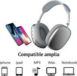 Yeni Nesil P9 Pro Max Kablosuz 5.0 Mikrofonlu Bluetooth Kulak Üstü Kulaklık