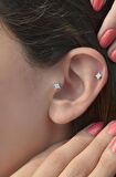 Kutup Yıldızı Piercing Helix Kıkırdak